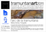 TRAMUNTANART 2011 Màrius Gómez exposa «L’arc de la tramutana» a Port de la Selva